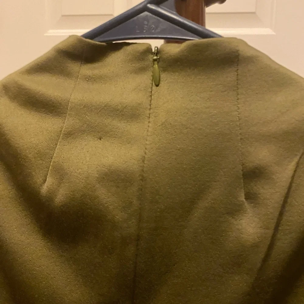 NWOT ELLIAT ARMY GREEN ASYMMETRICAL DRESS SIZE S - Picture 11 of 11